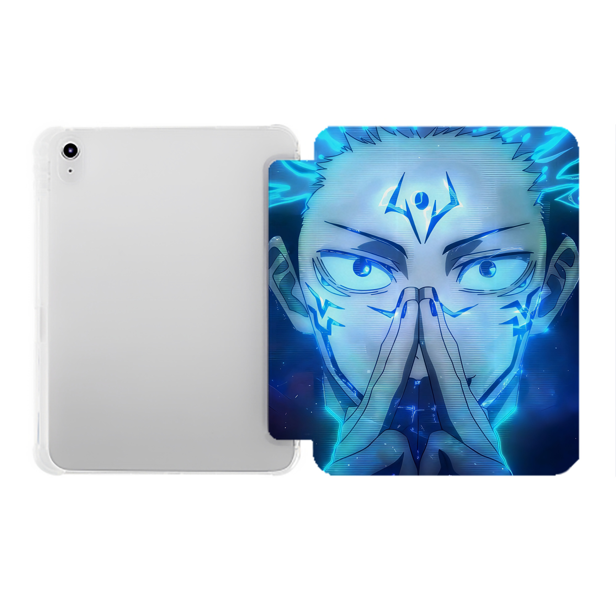 （画像用） SPY×FAMILY间谍家家酒 IPad ケース ペン収納付き 三つ折りスタンド PUレザー×シリコン 対応機種9.5/10.5/10.9インチ